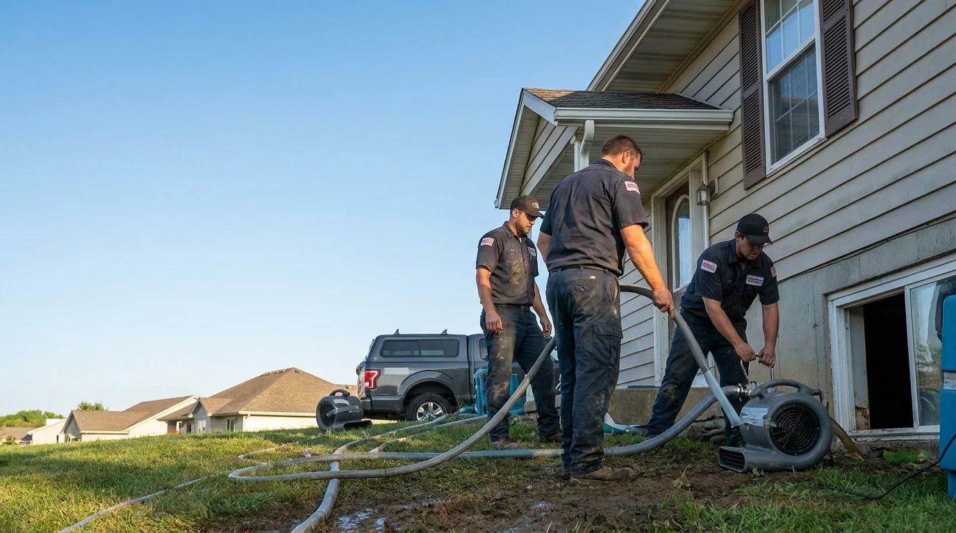 Water Removal in Forreston, TX near me